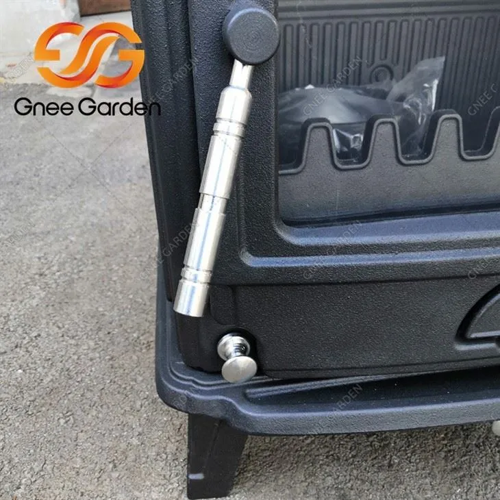  760WD Matt Black Cast lron Wood Burning Stove