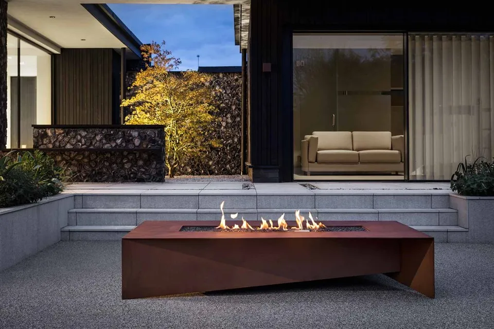 কর্টেন ক্যাম্পিং ফায়ার পিট