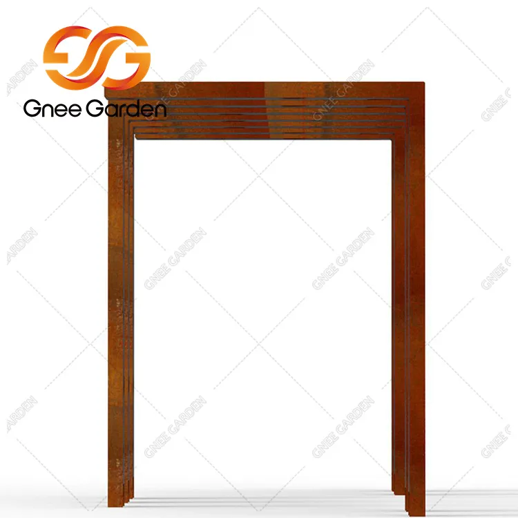 কর্টেন ইস্পাত বহিঃপ্রাঙ্গণ গাজেবো