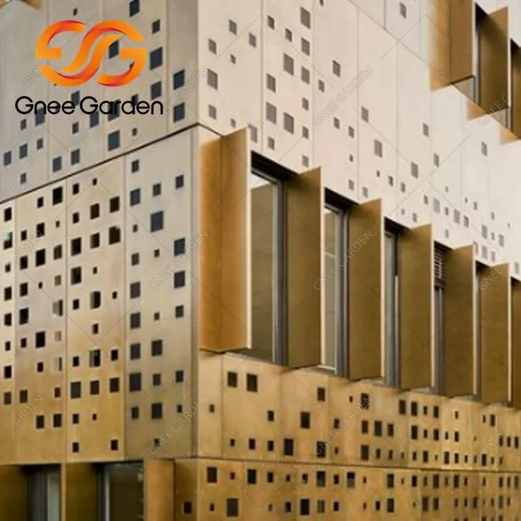 কাস্টমাইজড আধুনিক বাহ্যিক ওয়াল ক্ল্যাডিং বিল্ডিং