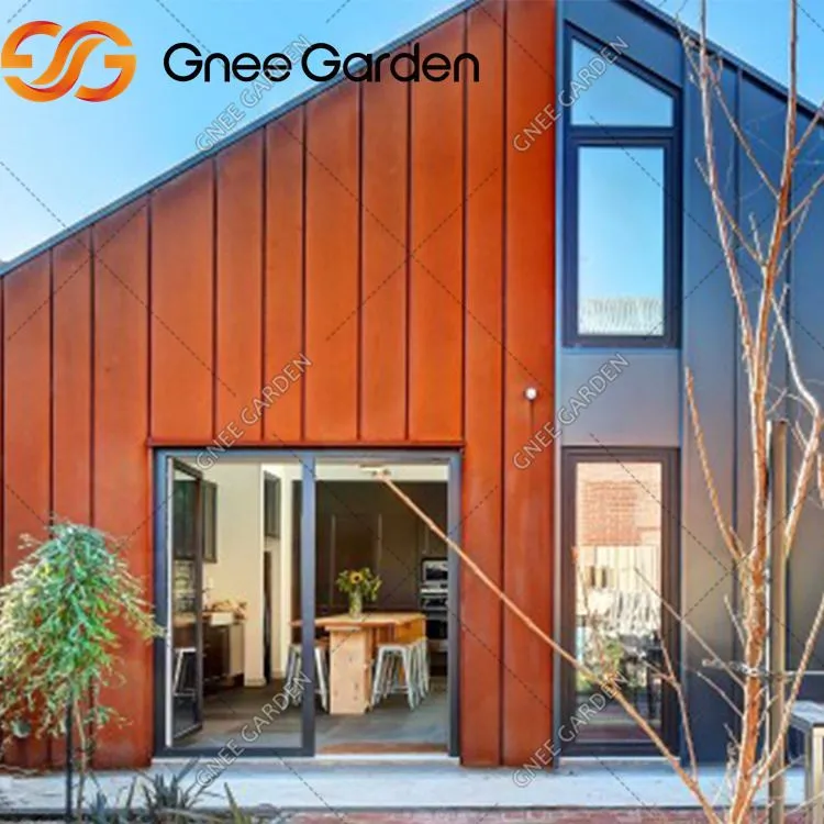 আলংকারিক কর্টেন ইস্পাত পর্দার দেয়াল