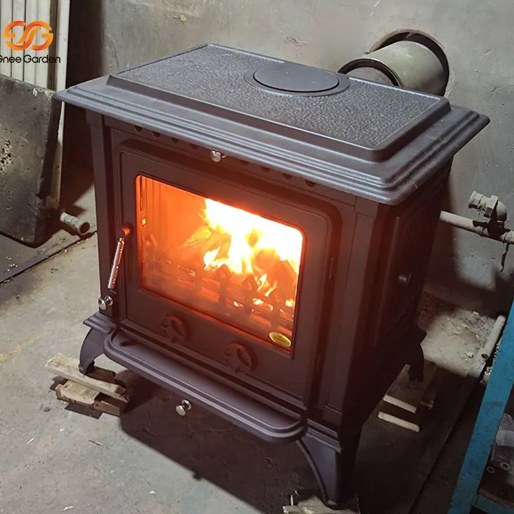 ডাবল সাইডেড কাঠ ফায়ারপ্লেস