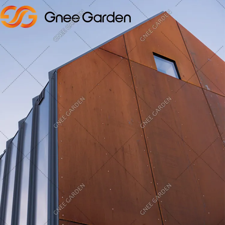 ধাতব মুখের পর্দা প্রাচীর ক্ল্যাডিং স্টিলের পর্দার প্রাচীর