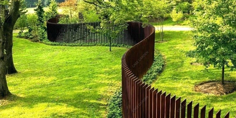 Corten Steel Fencing Corten Steel Fencing
