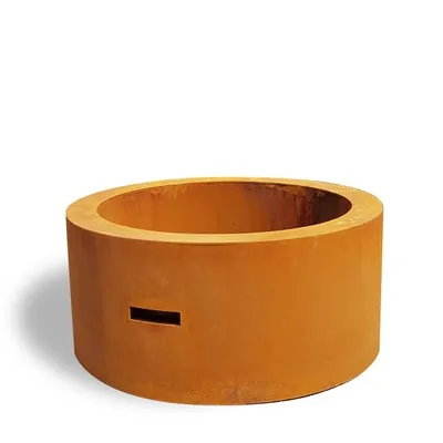 আউটডোর বড় কর্টেন স্টিল ফায়ারপিট