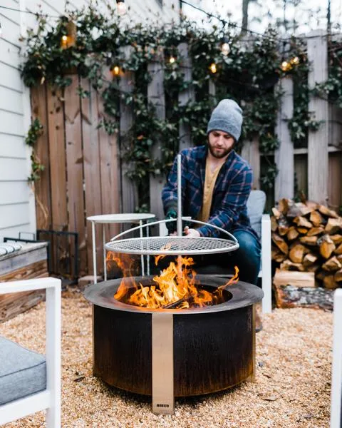 স্টেইনলেস স্টিল ফায়ার বাটি