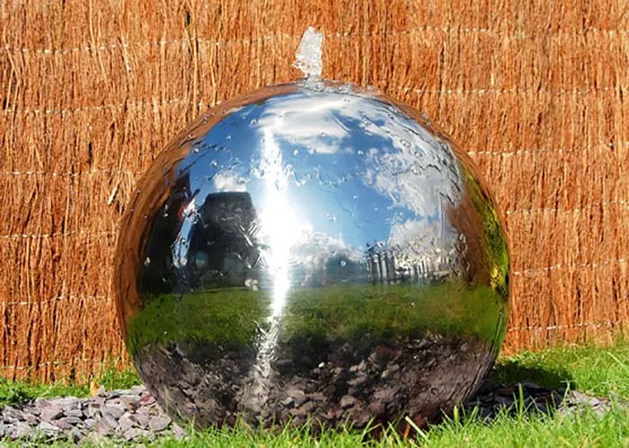 স্টেইনলেস স্টীল গোলক জল বৈশিষ্ট্য