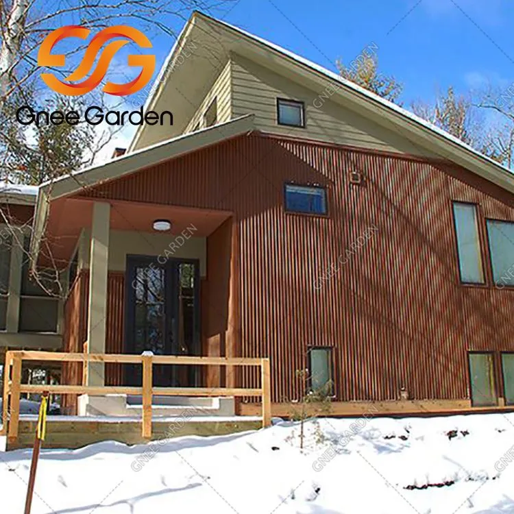 ওয়েদারিং ইস্পাত মরিচা মেটাল ছাদ